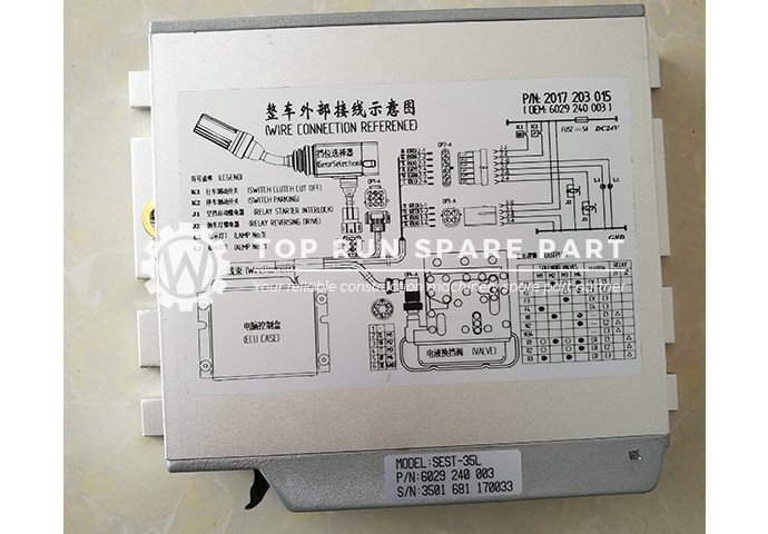 Yd13 Transmission Control Unit Sest 35l Ecu Parts Supplier Xcmg Parts Shantui Parts Zoomlion Parts Liugong Parts Top Run Spare Part